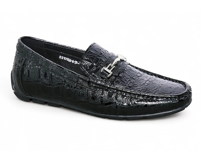 Giày mọi cao 6cm vân cá sâu - đế khâu